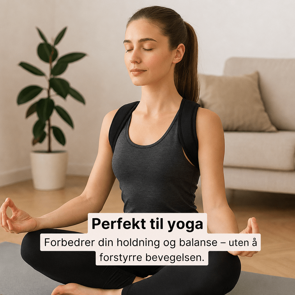 Holdningskorrigerende Ryggstøtte for Menn og Kvinner - AVABeauty.no